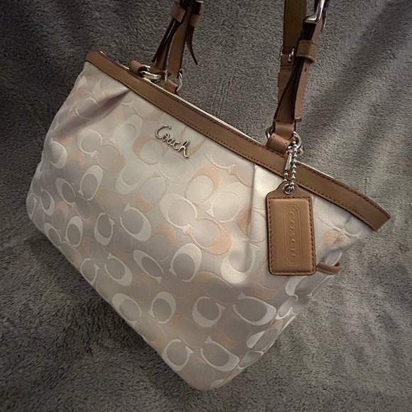 Coach NWOT East/West Signature Gallery Bag - Picture 4 of 17